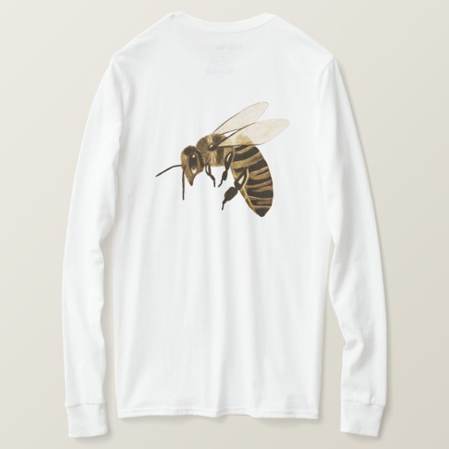T-shirt Abeille à deux côtés (Design dos)