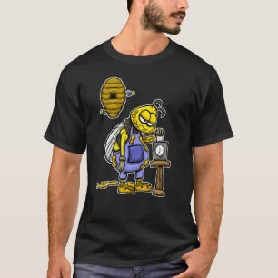 T-shirt Abeille à miel après l'apiculture