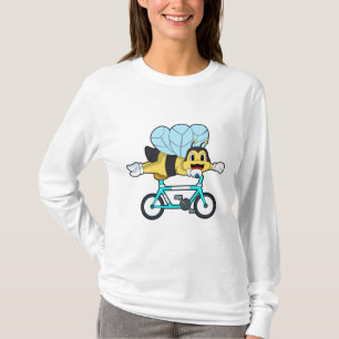 T-shirt Abeille à vélo