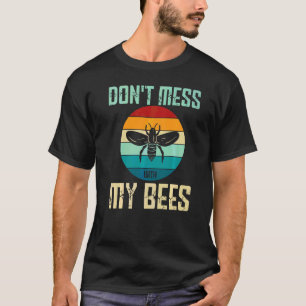 T-shirt Abeille Abeille Miel Ne pas avoir de mal avec mon