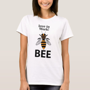 T-shirt Abeille Aime Travailler Abeille
