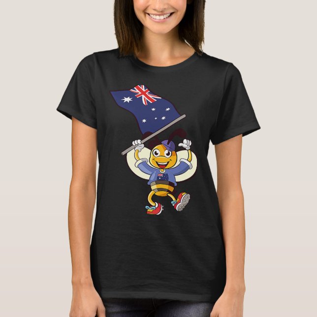T-shirt Abeille australienne (Devant)