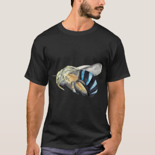 T-shirt Abeille australienne à bandes bleues