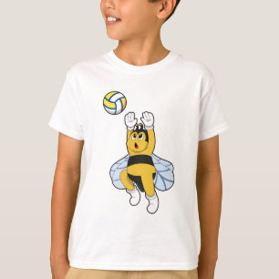 T-shirt Abeille aux sports de volley-ball