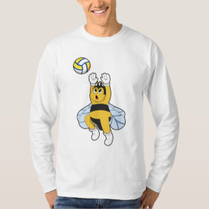 T-shirt Abeille aux sports de volley-ball