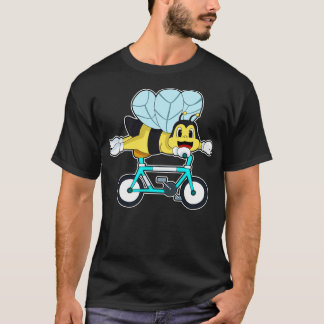 T-shirt Abeille avec bicyclette