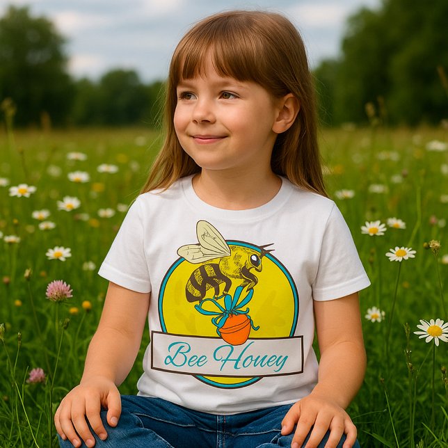 T-shirt Abeille avec Miel Jar apiculteur Vintage (Créateur téléchargé)
