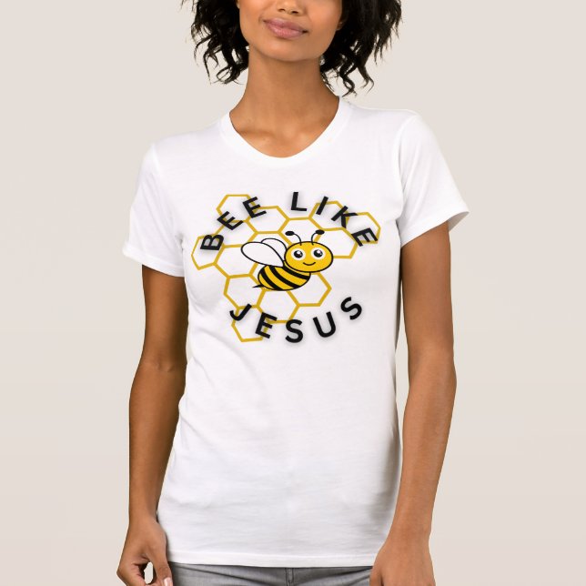 T-shirt Abeille comme Jésus (Devant)