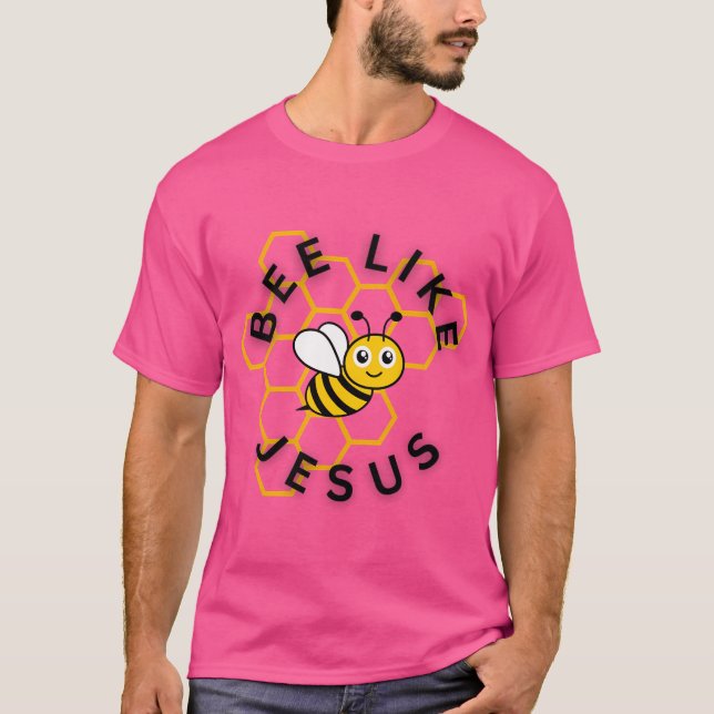 T-shirt Abeille comme Jésus (Devant)