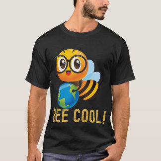 T-shirt Abeille Cool insecte plante apiculture Lover Citat