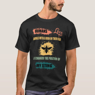 T-shirt Abeille Corn Bee Apiologiste Retro Beekeep
