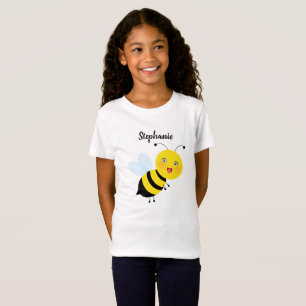 T-Shirt Abeille dans Tulip Garden