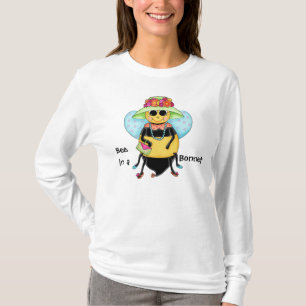 T-shirt Abeille dans une coutume fantaisie d'art d'abeille