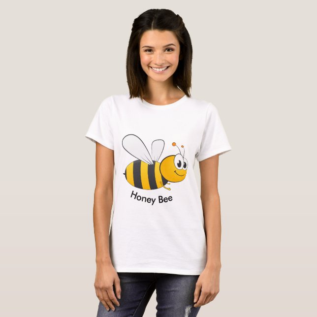 T-shirt Abeille de miel (Devant entier)