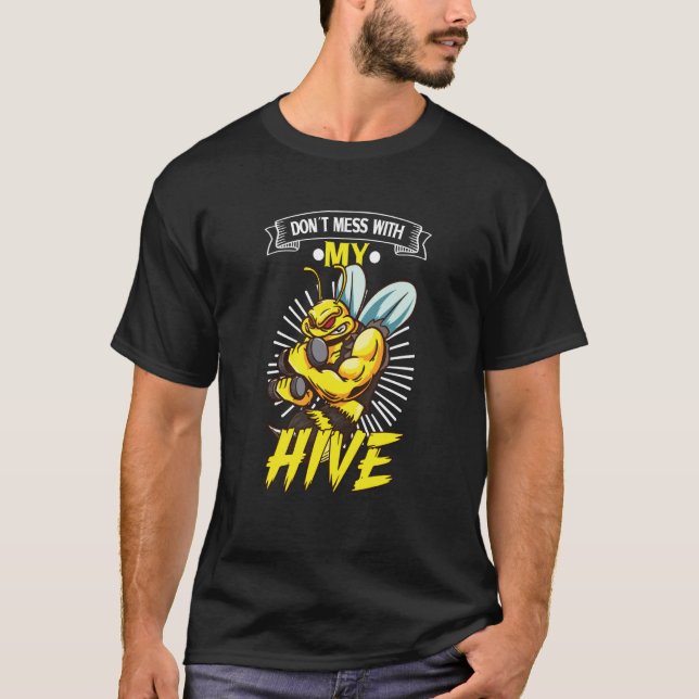 T-shirt Abeille de miel apiculture apiculteur abeille api  (Devant)