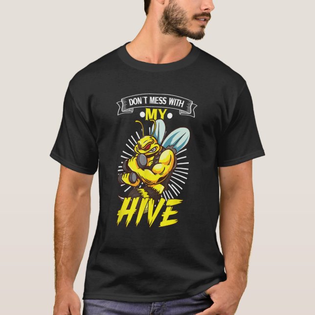 T-shirt Abeille de miel apiculture apiculteur abeille api  (Devant)