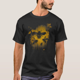 T-shirt Abeille de miel et bourdon pour l'apiculture de la