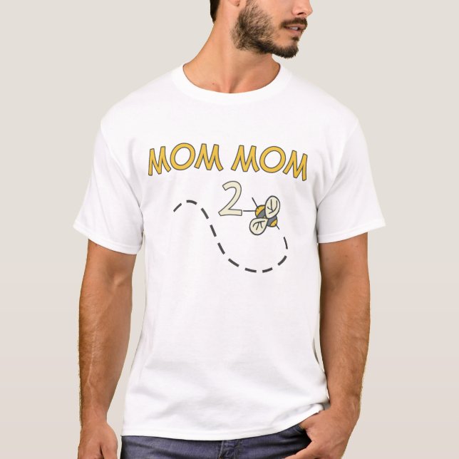 T-shirt Abeille de MomMom 2 (Devant)