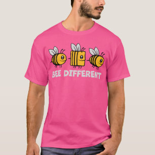 T-shirt abeille différente citation drôle d'abeille