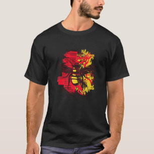 T-shirt Abeille différente, ses abeilles, miel, apiculteur