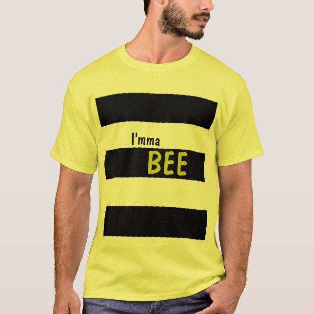 T-shirt Abeille d'I'mma ! (Devant)
