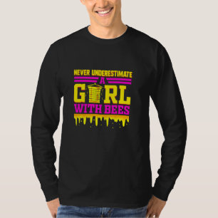 T-shirt Abeille Drôle Abeille Pour Filles Miel Abeille Api