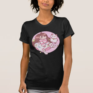 T-shirt abeille et chiot