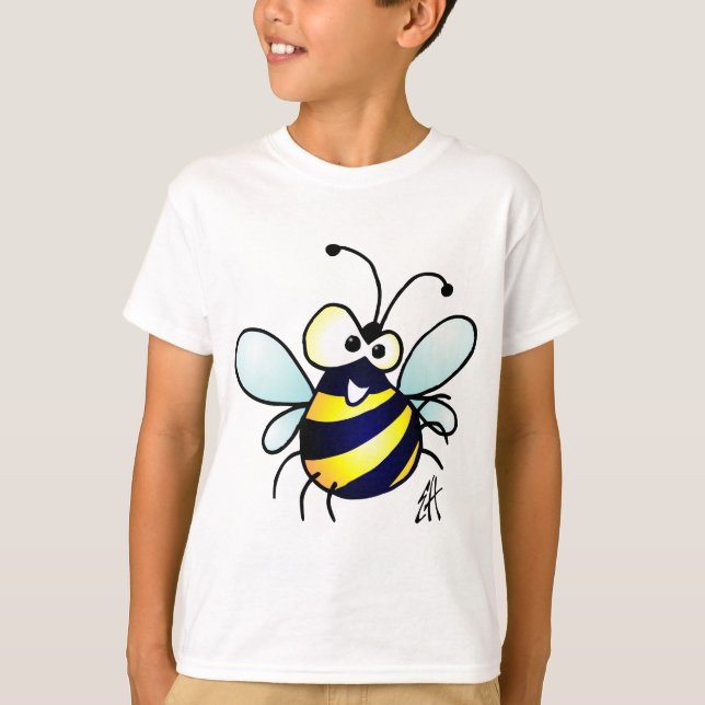 T-shirt Abeille gaffante (Devant)