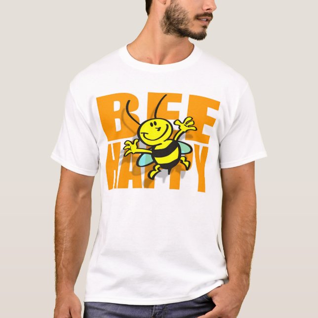 T-shirt Abeille heureuse ! (Devant)