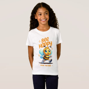 T-Shirt Abeille Heureuse Suivez Votre Bourdonnement Miel