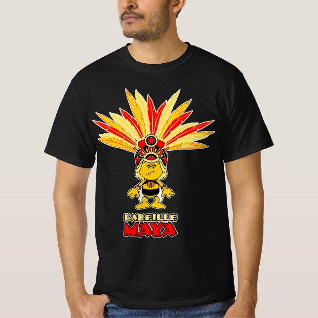 T-shirt Abeille Maya (4 couleurs) (Devant)