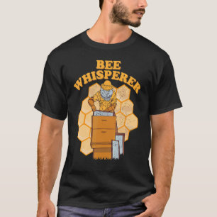 T-shirt Abeille Mens Bee Whisperer apiculteur