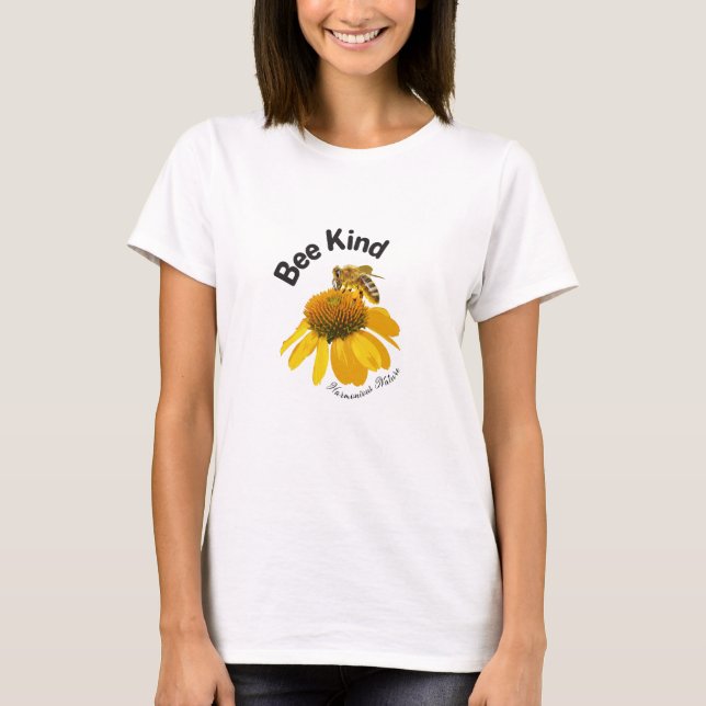 T-shirt Abeille - Nature Harmonieuse (Devant)