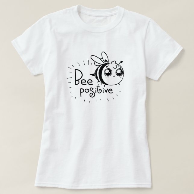 T-Shirt Abeille Positive (Design devant)