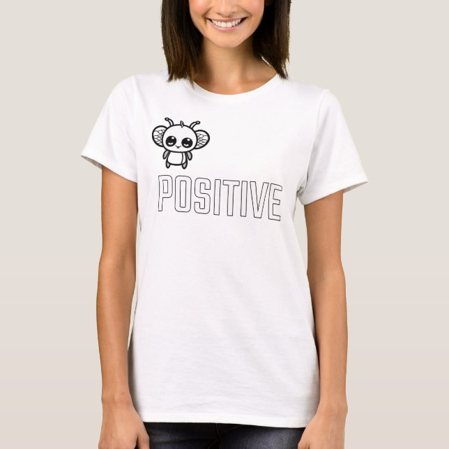 T-shirt Abeille Positive :) (Devant)