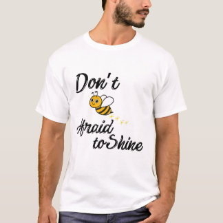 T-shirt Abeille Positive - Motivationnelle Mignonne Concep