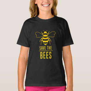 T-shirt Abeille Sauvez Les Abeilles Miel Abeille