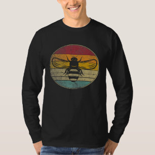 T-shirt Abeille Sauvez Les Abeilles Reine Rétro Honey Whis