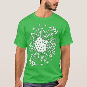 T-shirt Abeille Sur Un Tournesol 76