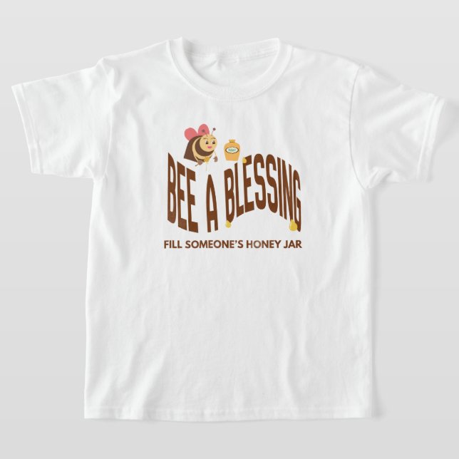 T-shirt Abeille une bénédiction (Poser)