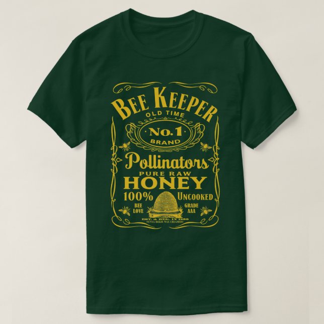 T-shirt Abeille Vieux Miel  (Design devant)