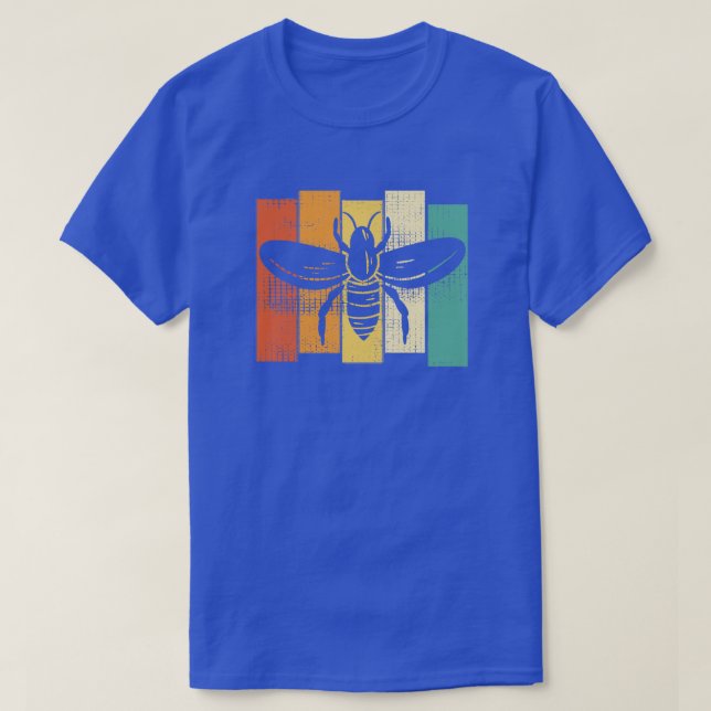 T-shirt Abeille vintage (Design devant)