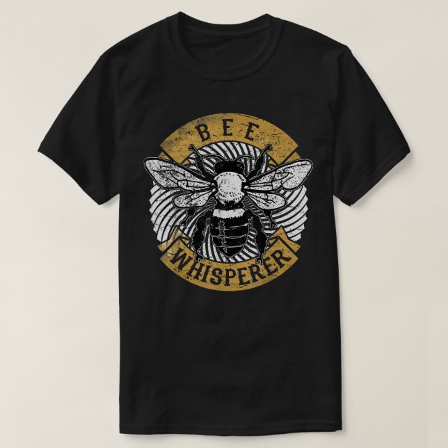 T-shirt Abeille Whisperer Abeille Miel Sauvez Les Abeilles (Design devant)