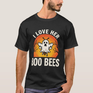 T-shirt Abeilles Bouo Halloween Fantôme Abeille Drôle Desi