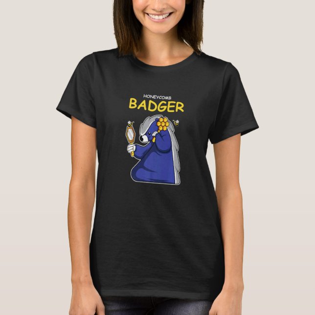 T-shirt Abeilles de Badger Honeypeb (Devant)