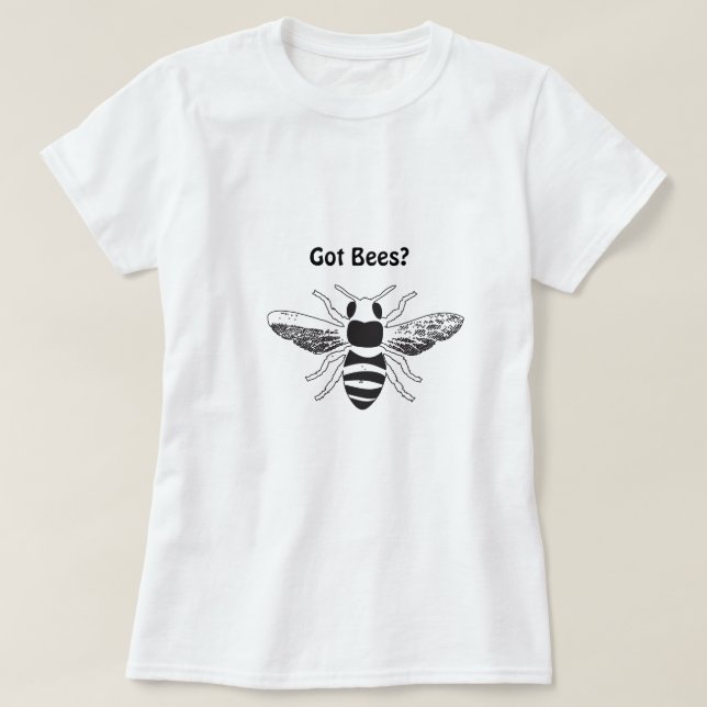 T-shirt Abeilles obtenues ? (Design devant)