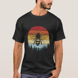 T-shirt Abeilles Rétro Vintage Apiculteur Apiculture