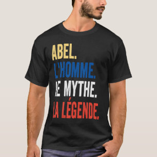 T-shirt Abel l'homme le mythe la légende Idée