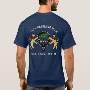 T-shirt Abercrombie Clan Famille Réunion personnalisée