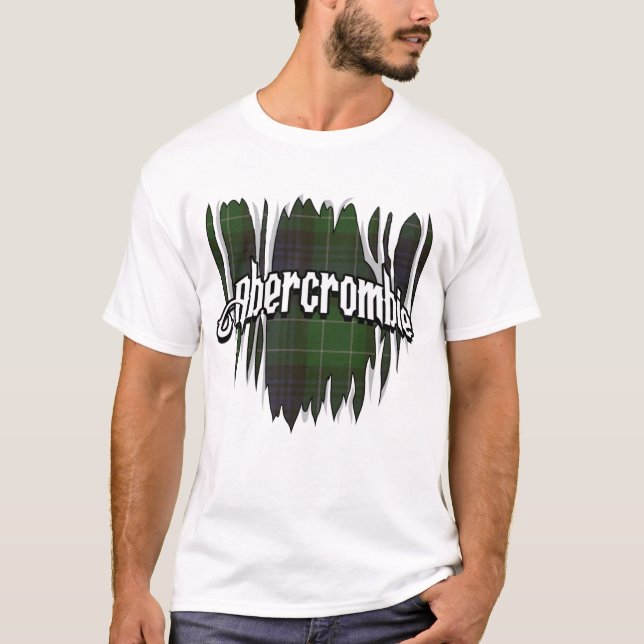 T-shirt Abercrombie Tartan (Devant)